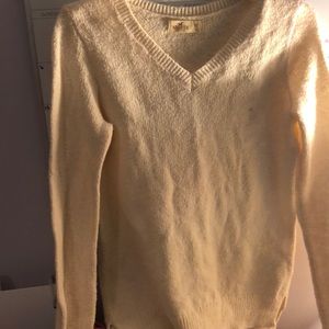 Cream sweater